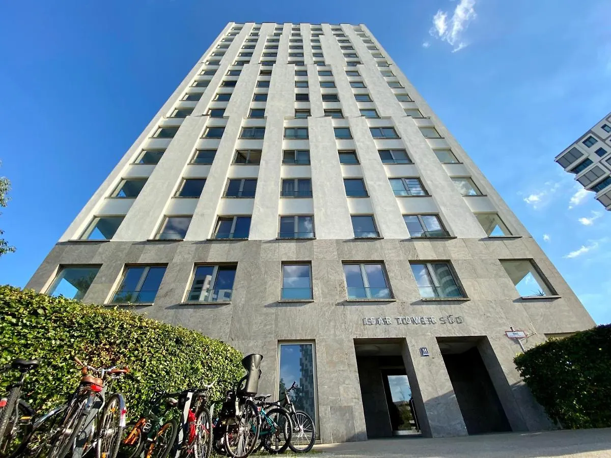 Alpen-Panorama Suite - Einzigartige Privatsuite Hoch Ueber Muenchen, 12Tes Og, Alpenblick, Loggia, Whirlpool, 15 Minuten Zum Zentrum, Ruhe Und Erholung In Der Stadt Muenchen Fuer Privat Und Geschaeftlich Reisende Deutschland